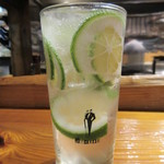 魚虎 - 生かぼすチューハイの替え玉ちゃん 400円