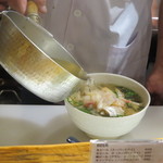 魚虎 - お出汁入ります