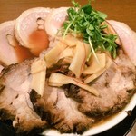 鶏料理居酒屋 TORIBIAN - 特製肉蕎麦