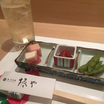 椿や - ハイボール&お通し