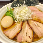 麺処 風人 - 特製淡麗風人醤油そば(大盛)【料理】 