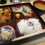 Ichibashokudou Oosakaya - おまかせ幕の内弁当850円