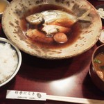 竹亭にしき - 煮魚定食１，０００円（税込）