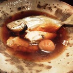 竹亭にしき - 煮魚（カイワリ）