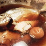 竹亭にしき - 煮魚のアップ