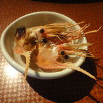 すし喜八 - ぼたんえび頭焼き★