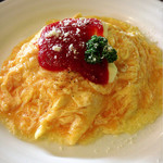 洋食屋クローバー - ふわとろ卵のオムライス