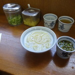 釜あげうどん 長田 in 香の香 - 釜揚げ小250円
