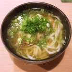 うを徳 - 舌鮃の天ぷらうどん