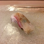 うを徳 - 明石 鯛（握り）