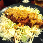 Hattotorikku - チキンカツ定食の油淋鶏ソース サラダ風