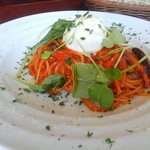 トラットリア イル レガーロ - 焼き茄子とマスカルポーネチーズのトマトソーススパゲッティー1200円(税込)