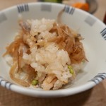 とく山 - 【鱧の炊き込みご飯】◎2017/6