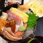 Sushi dokoro hiranoya - 海鮮ちらし丼定食