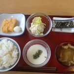 盛岡月が丘食堂 - 朝食セット（３５０円）