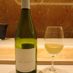 寿司 竹本 - 味見でいただいた一杯、サンロマン　ブラン 2014(ルノー・ボワイエ)