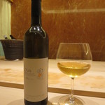 寿司 竹本 - 有機無添加の白ワインのボトル