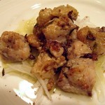 Torattoria Amazza - あべ鶏のボンチリのコンフィ