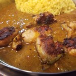 ダルシムカリー - チキン部分