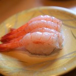 くるくる寿司 ほがらか亭 - 甘海老420円