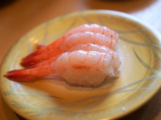 Kurukuru Sushi Hogaraka Tei - 甘海老420円