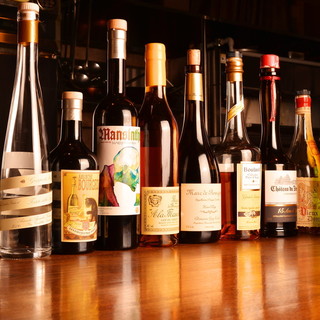 A wide variety of wines from various regions of France
