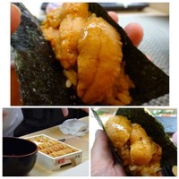 鮨おかだ - ◆雲丹・・大好きな馬糞雲丹。^^ ご飯の中にも雲丹を混ぜられますし、上にもタップリ。通常の4貫分を使用されますが、絶品。
