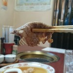 焼肉 えぐち - 赤身と脂身のバランスが絶妙の牛カルビ