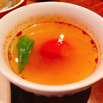 アジアン マルシェ - トムヤムスープ付でラッサム風にかけちゃいたいｗｗ