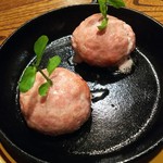 Toritondainingu - 豚の鉄板ハンバーグ 100g 1個 500円