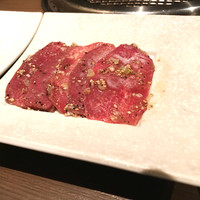 焼肉 大河 - ランチタイムの切り落としタン３５０円
