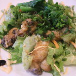 ビストロ インコントロ - 牡蠣のムニエルサラダ（＋200）