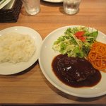 70's kitchen - 70'sハンバーグセット2017.07.13