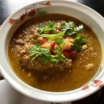 スプーンソング - 【チキンのココナッツ煮】小2の娘でも食べられるよう辛さは抜いてもらっています。