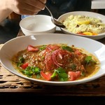 スプーンソング - 【香菜とマスタード・タミルスパイス】別アングルから