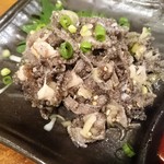 明日の元気製作酒場 ホルモン串 てんぐ屋 - 新鮮せんまい刺し