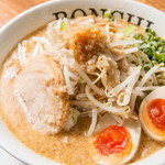 麺屋 BONCHI - BONCHI味噌らーめん味玉付き