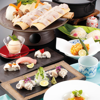 Courses where you can enjoy luxurious seasonal ingredients start from 5,000 yen! !
