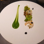 イチリン ハナレ - ブロッコリー　海老　ピータン