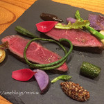 熟成牛と自然派ワイン フレンチbis 銀座らんぷ - 