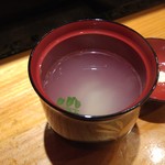 天寿し - お吸物