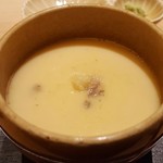 鮨 いまむら - スッポンの茶碗蒸し