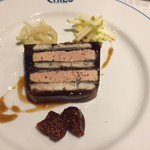 シェ シロ - ウナギとフォアグラとコンソメゼリーのプレッセ