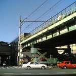 Sushi Uogashi Nihonichi - お店の近くから浅草橋駅を撮影してみました