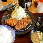 Ponchiken - アジヒレ定食　1,280円