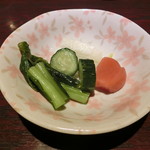 知夢仁 - 自家製　季節の野菜つけもの