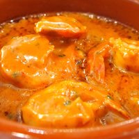 sangria 青山店 - ランチセット 1944円 の海老のカタラン風