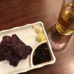 立ち呑み くにし - くじらの刺身