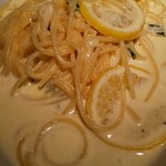 アモーレ 木屋町 - レモンクリームパスタ