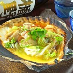 Iki - ホタテのバター醤油焼き